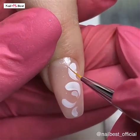 AMAZING BRUSH ONLY NAIL DESIGN | Nail art designs videos, Nail art ...