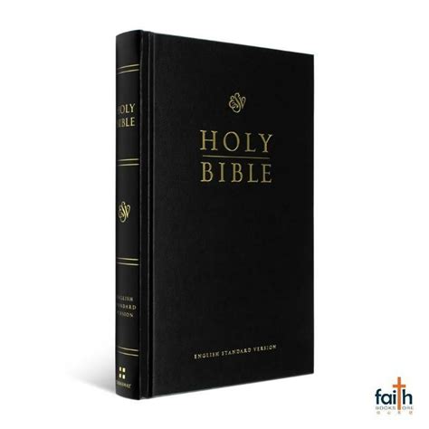 (BK) Holy Bible · ESV · Pew Bible · Personal Size · Hardcover · Black ...