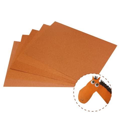 9X12 Construction Paper 48 Sheets - Brown – Educational Toy Outlet