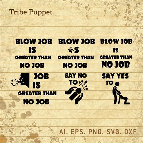 Blow Job Say Yes vector set - MasterBundles