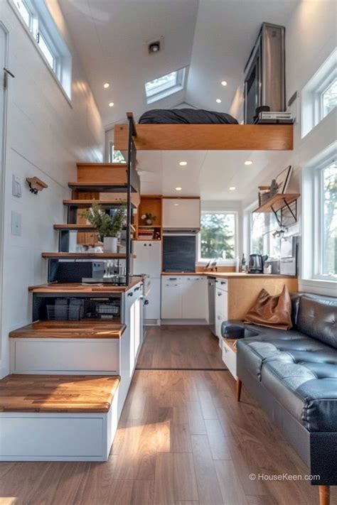 21 Tiny Houses With Staircases That Just Work (Pictures)
