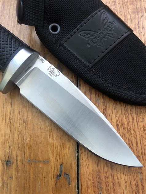 BENCHMADE MEL PARDUE Hunting Knife with Sheath