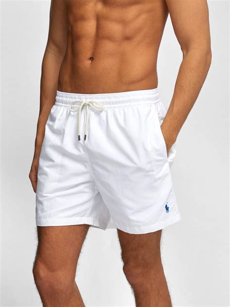 White Shorts Men