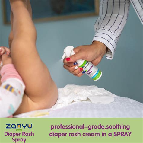 Private Label No-rub Diaper Rash Spray Zinc Oxide Spray Eczema Cream ...