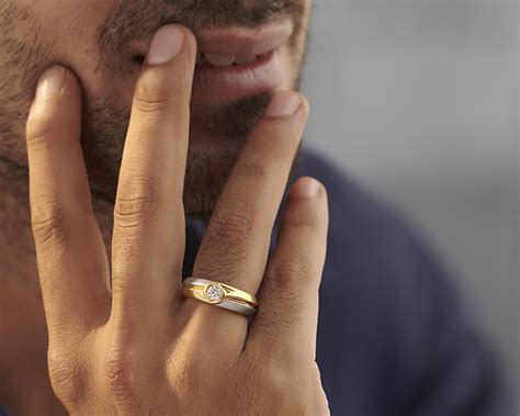 Trendy Designs For Men's Solitaire Diamond Rings- CaratLane in 2025 ...