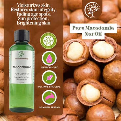 Macadamia Nut Oil - Green Herbology