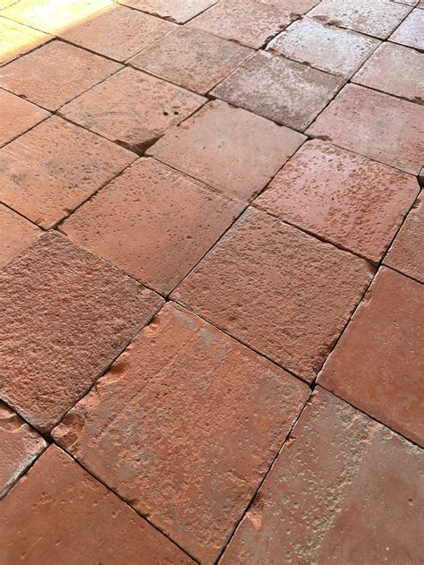 Reclaimed English Terracotta Tiles, 33 SF — East End Salvage