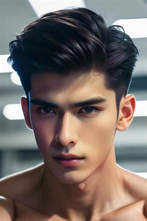 Kenouji | Dream hair, Mens hairstyles, Cute asian guys