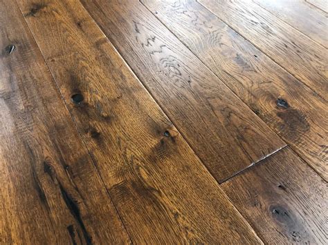 Wide Plank Hickory Floor