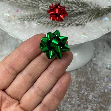 Miniature Bows, Mini Gift Bows, 1:6 Scale Dollhouse Miniatures, Mini ...