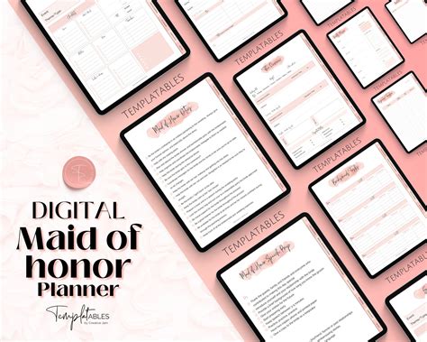 Digital Maid of Honor Planner | Your ULTIMATE Matron of Honor planner!