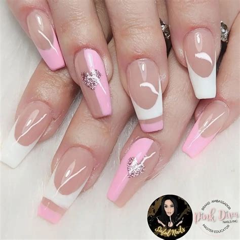 30 Best Pink & White Nail Design Ideas You Should Check