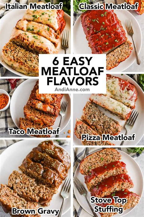 6 Easy Meatloaf Recipes - Andi Anne