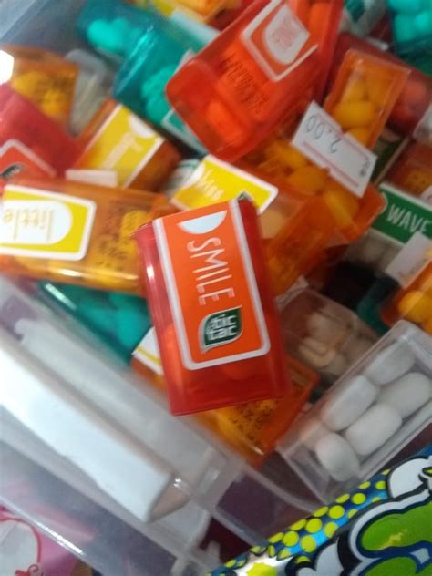 Mini tic tacs at a Japanese event : r/mildlyinteresting