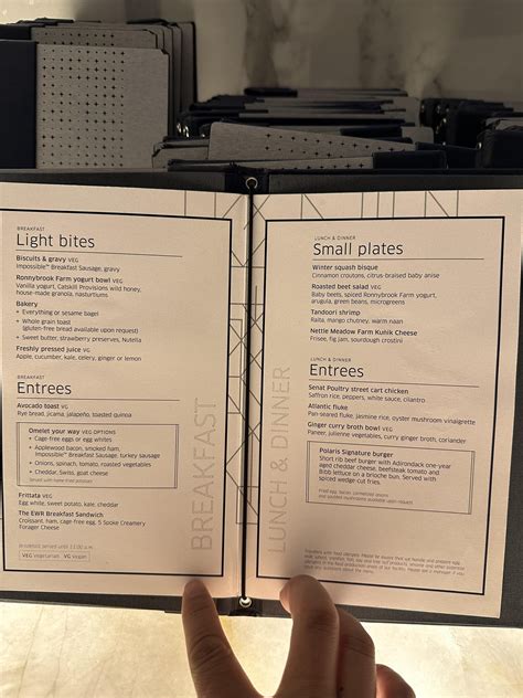 Polaris lounge menus: EWR, ORD, and SFO - May 1st : r/unitedairlines