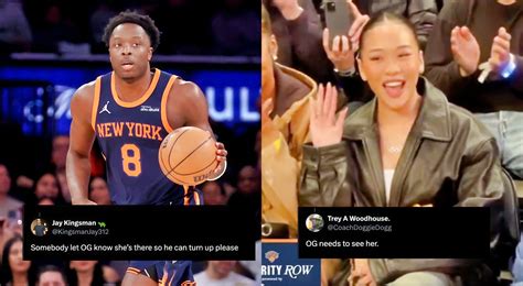 Internet React Similarly To OG Anunoby, With Sunisa Lee Courtside