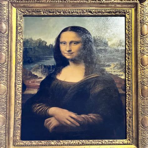 The mona lisa painted was painted by leonardo da vinci - 21 фото