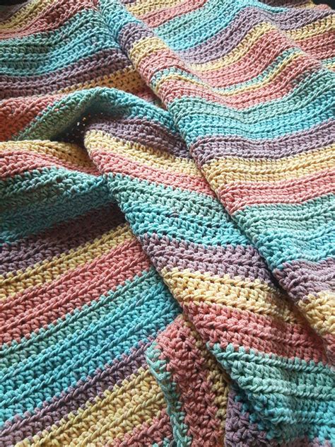 Herringbone Half Double Crochet Blanket Pattern at Jett Embling blog