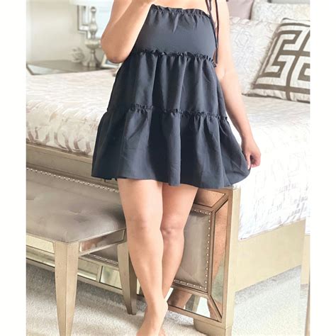 Black Baby Doll Dress – Fancy Tancy