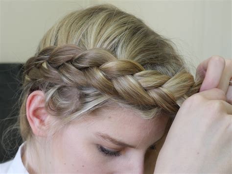 How To Draw French Braids From The Front