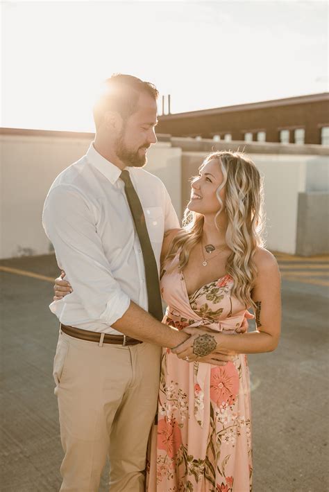 Parking Ramp B Minneapolis Rooftop Engagement — Bridget Couwenhoven, LLC
