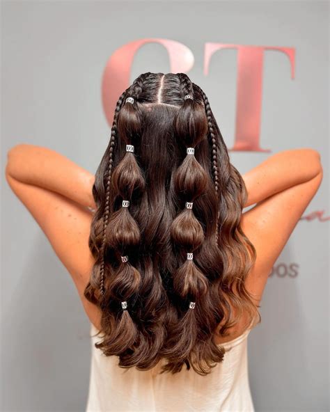 Bubble Braid Hairstyles ideas | Long hair styles, Cute hairstyles, Hair ...