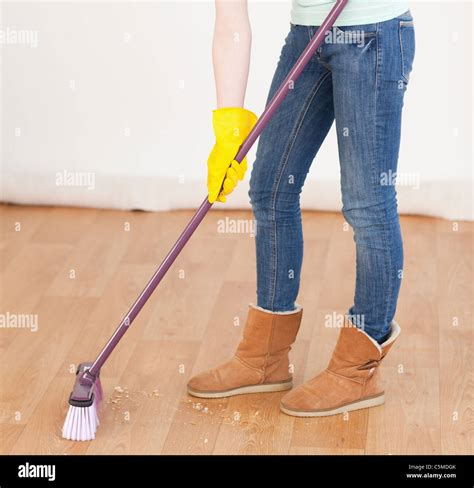 Broom Sweeping Floor High Resolution Stock Photography and Images - Alamy