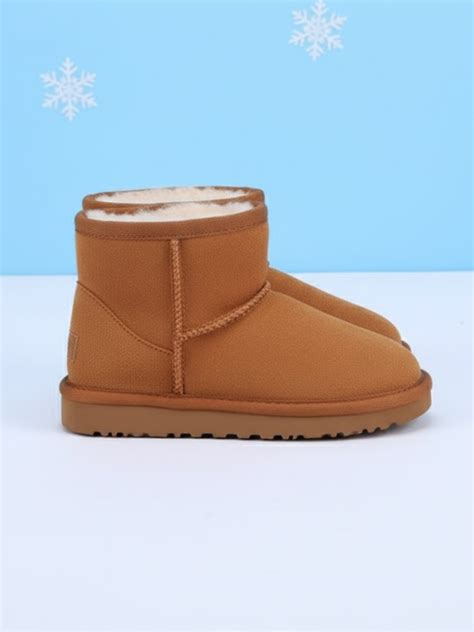Let It Snow Fleece-Lined Snow Boots By Liv and Mia – Mia Belle Girls