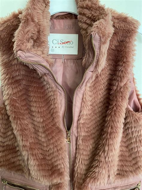 Ci Sono by Cavalini Pink Fleece Jackets for Women | Mercari