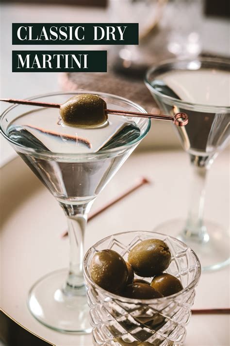What Does Dry Martini Mean