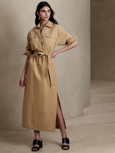 Ani Popover Shirt Dress | Banana Republic