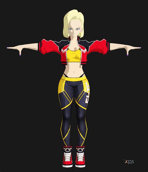 Android 18 as Yina [DL] XPS by sihsengiu on DeviantArt