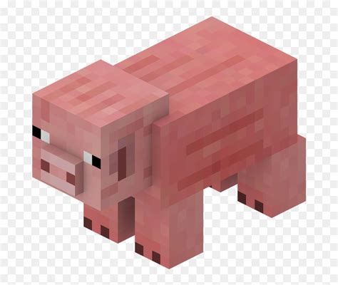 Minecraft Pig Png, Transparent Png - vhv