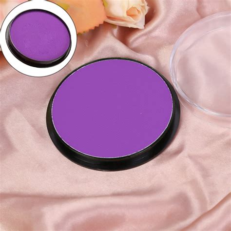 Purple Face Paint Cool Paint Multifunctional Solid Color Body Paint Kit ...