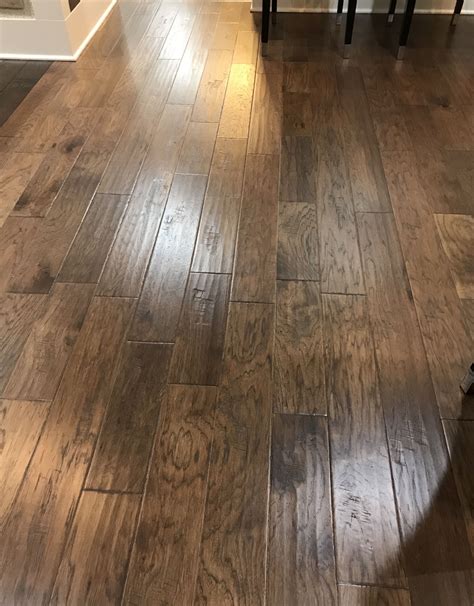 Hand Scraped Hickory Hardwood Floor – Flooring Tips