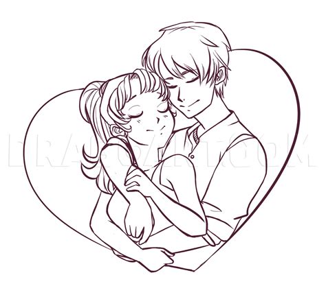 How To Draw Anime Couples, Drawing, Step by Step, by PuzzlePieces ...
