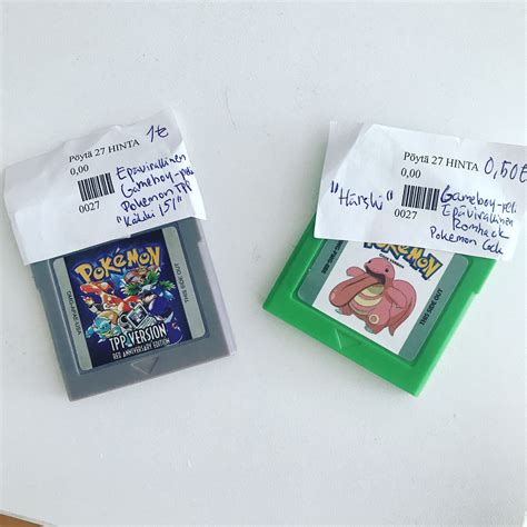 Bootleg Pokémon games TTP version and the R rated Cock Version. : Gameboy