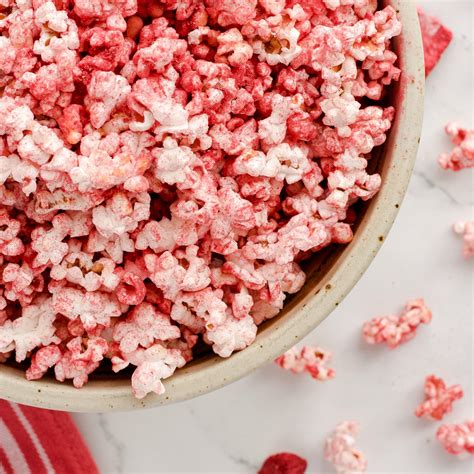 Sweet & Salty Strawberry Popcorn - The Darling Apron
