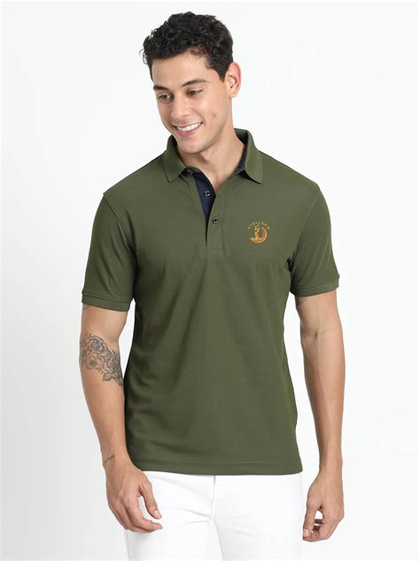 Olive Green Golf Polo T-Shirt - Premium Quality