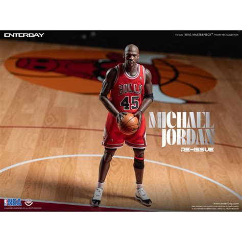 NBA Chicago Bulls Michael Jordan Im Back #45 Real Masterpiece 1:6 ...