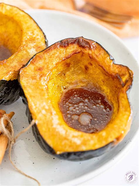 Air Fryer Acorn Squash (4 Ingredients) - Belly Full