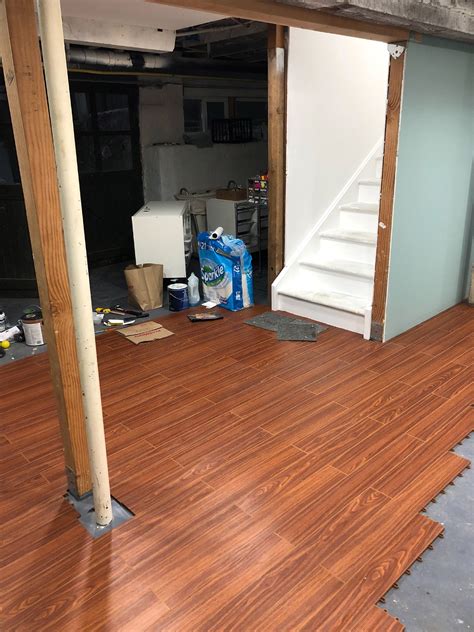 Floating Basement Floor Tiles – Flooring Ideas