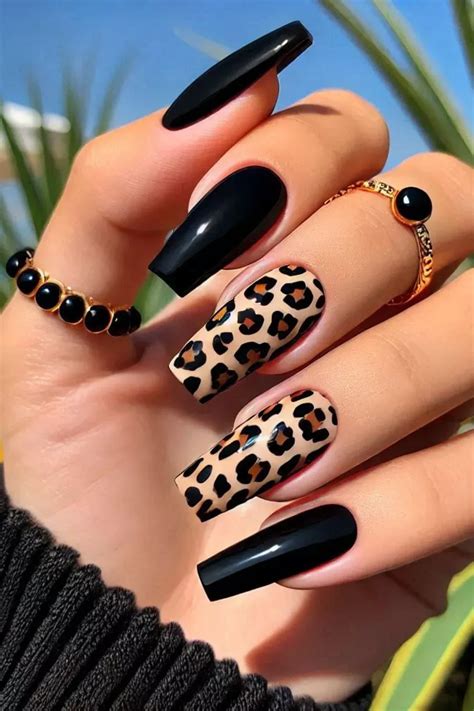 37 Leopard Print Nail Designs for a Bold and Stylish Look | Leopard ...