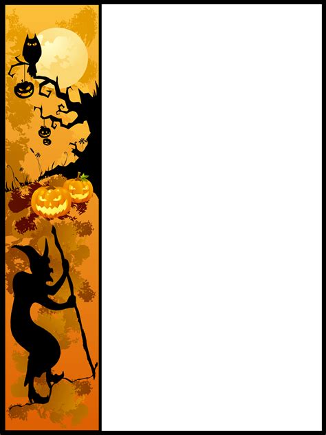 Halloween Border Clip Art Pictures - Clipartix