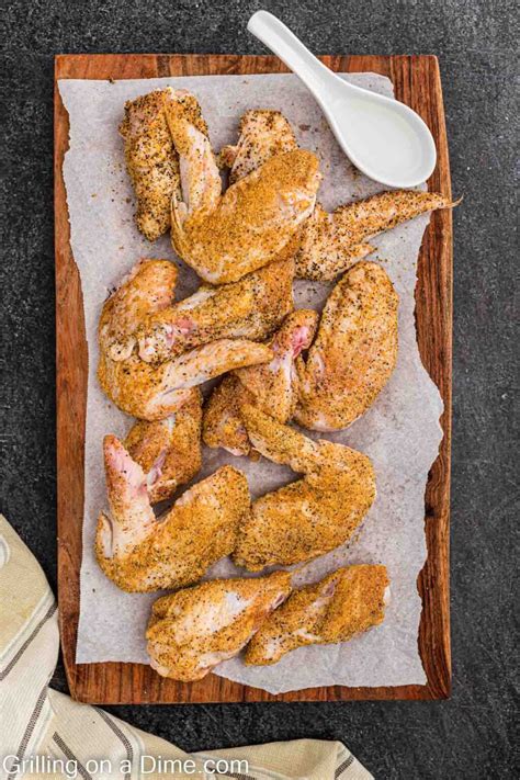 Grilled Lemon Pepper Chicken Wings Recipe - Grill on a Dime