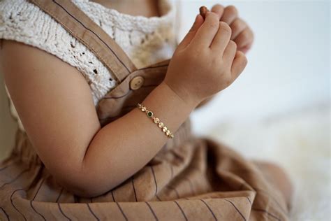 Childrens Bracelets Gold at Mario Anderson blog