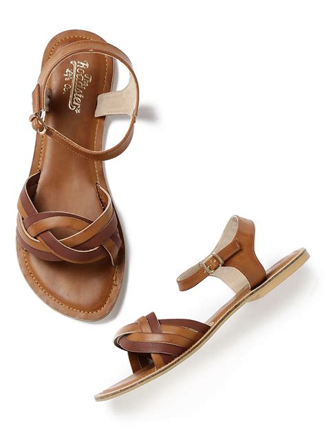 Buy Roadster Women Brown Flats - Flats for Women 1203953 | Myntra