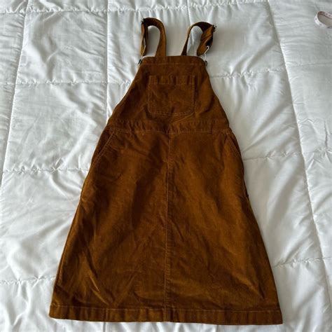 Crewcuts Copper Brown Corduroy Overall Dress【2024】
