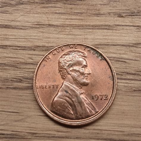 1973 No Mint Mark Stamp Error Lincoln Penny U.S Coin Vintage ...