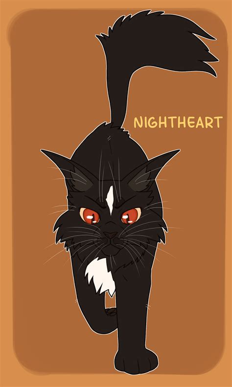 Nightheart [A Starless Clan] by twilidramonart on DeviantArt